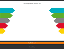 Tablet Screenshot of investigatore-privato.eu